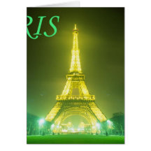 eiffel_tower_night greeting card