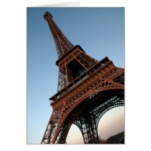 Eiffel Tower Notecard