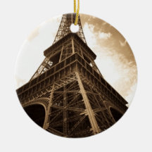 Eiffel tower Paris Ornaments