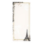 Eiffel Tower Photo Card Custom Rack Cards