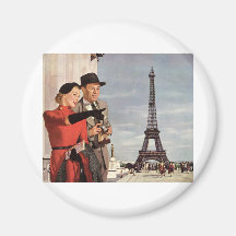 Eiffel Tower Refrigerator Magnet