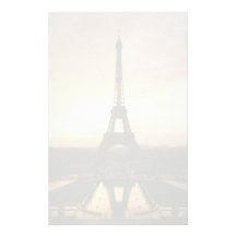 Eiffel Tower Stationery Paper
