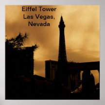 Eiffel TowerLas Vegas, Nevada Posters