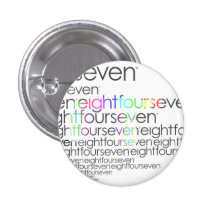 Eightfourseven Digital Pinback Buttons