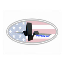 EKG Paramedic USA Post Card