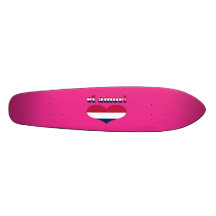 El Amor! in American Flag Colours Skateboard Deck