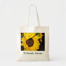 El Dorado Sunflower Tote Bags