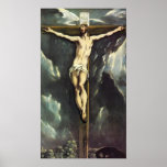 El Greco Christ On The Cross Poster