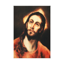 El Greco Jesus Christ Canvas Wrap Stretched Canvas Prints