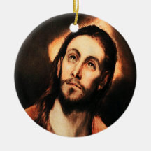 El Greco Jesus Christ Christmas Ornament