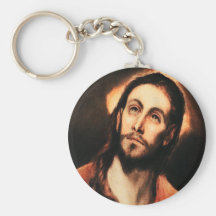 El Greco Jesus Christ Key Chain