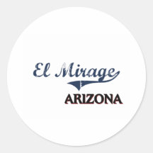El Mirage Arizona City Classic Stickers