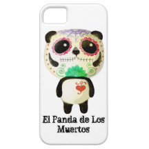 El Panda de Los Muertos iPhone 5 Covers