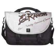 El Rancho Hotel Laptop Bag
