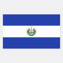 El Salvador Flag Sticker