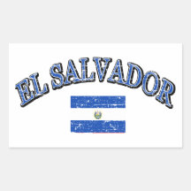 El Salvador football design Stickers