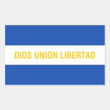 El Salvador/Salvadoran (Alternative) Ensign/Flag Sticker