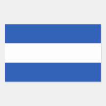 El Salvador/Salvadoran (Civil) Flag Rectangular Stickers