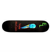 EL Vote For McCain Deck Skateboard Deck