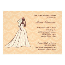 Elaborate Elegance Bridal Shower Invitation