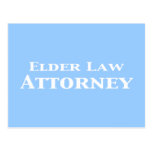 Elder Law Attorney Gifts Post Card