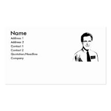 Elder Mitt Romney Business Card
