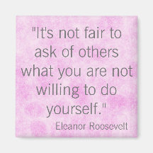 Eleanor Roosevelt Fridge Magnet