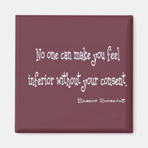 Eleanor Roosevelt Quote Refrigerator Magnet