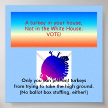 Elect no turkeys print