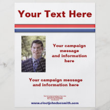 Election Campaign Flyer Template