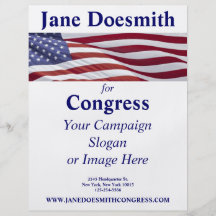 Election Campaign Flyer Template