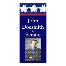 Election Campaign Rack Card Template
