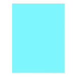 electric blue background postcard