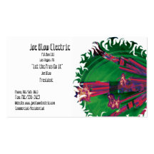 Electrical Business Card Template