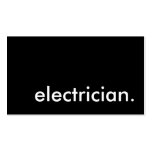 electrician. business card templates