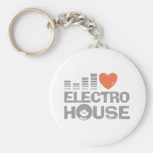 Electro House Keychain
