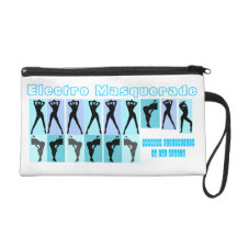 Electro Masquerade - Wristlet