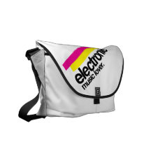 Electronic Music Lover Rickshaw Messenger Bag