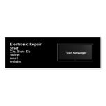 Electronic Repair Business Card Templates