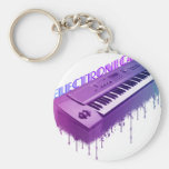 Electronica Keyboard Key Chains