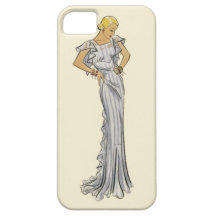 Elegant 1930's Fashion iPhone 5 Case