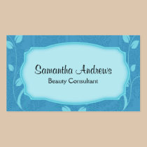 Elegant Beauty Consultant Business Card business cards