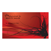 Elegant Beauty Salon Business Card