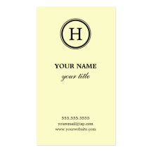 Elegant Beige Business Cards
