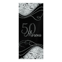 Elegant Black Invitation