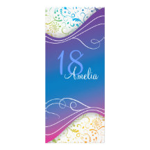 Elegant Blue Invitation