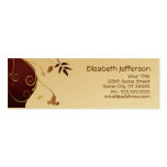 Elegant Businesscard - Skinny Gold Business Cards