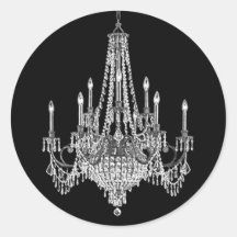 Elegant Chandelier Stickers