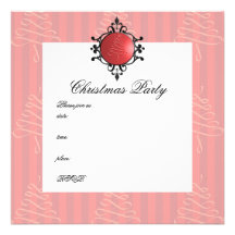 Elegant Christmas Bobble Announcements