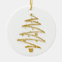 Elegant Christmas gold tree decorations Christmas Tree Ornament